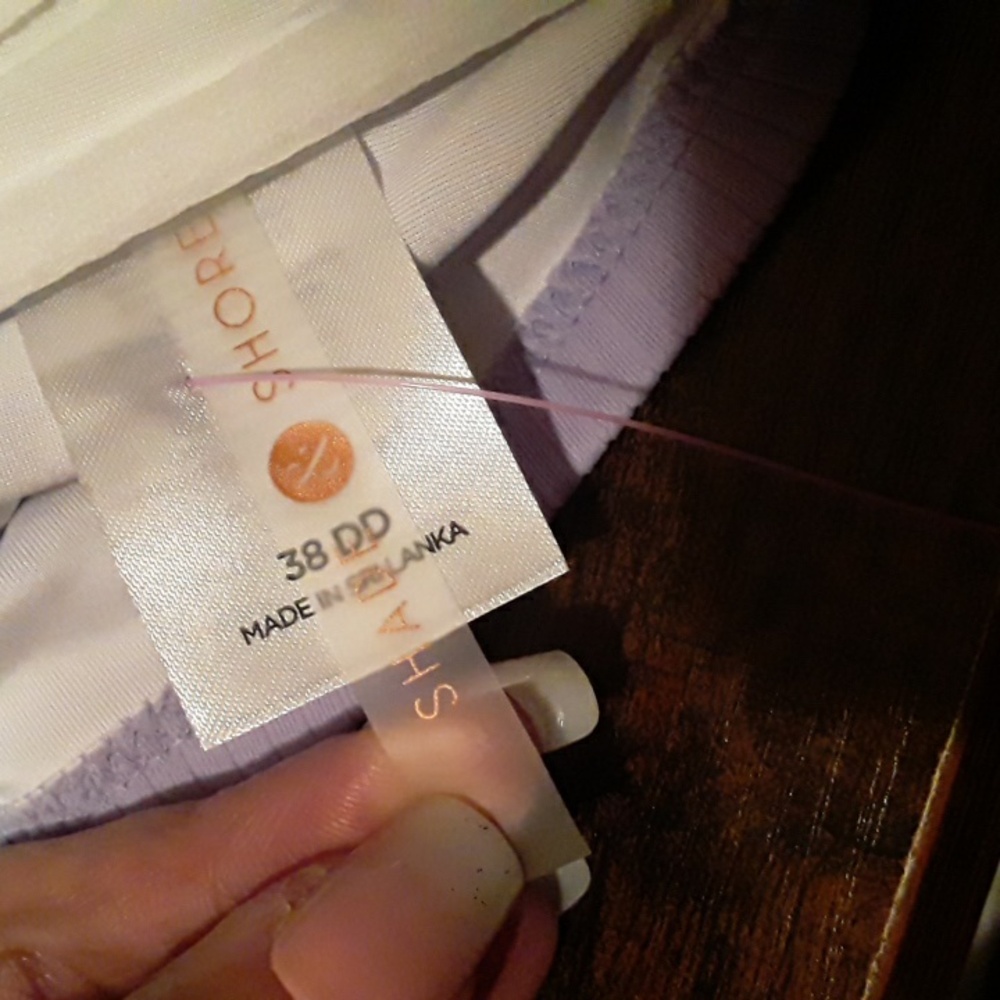 NWOT Lilac 38DD Shade & Shore Swim Bra - Picture 12 of 16